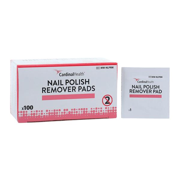 Nail Polish Remover Pad 100/Bx, 20 BX/CA
