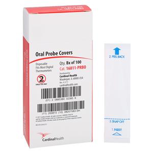 Probe Cover Disposable For Thermometer 100/Bx, 20 BX/CA