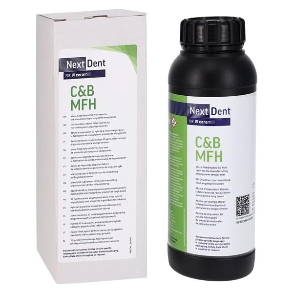 NextDent 3D Resin N2.5 1kg Ea product image