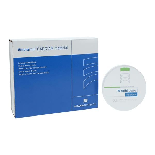 Zolid Gen-X Zirconia Disc BL1 98x20 Ea product image