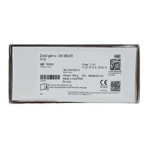 Zolid Gen-X Zirconia Disc D4 98x20 Ea