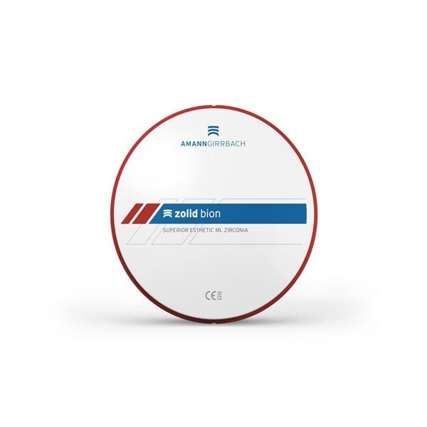 Zolid Bion Zirconia Disc A1 98x14 1/Ea product image