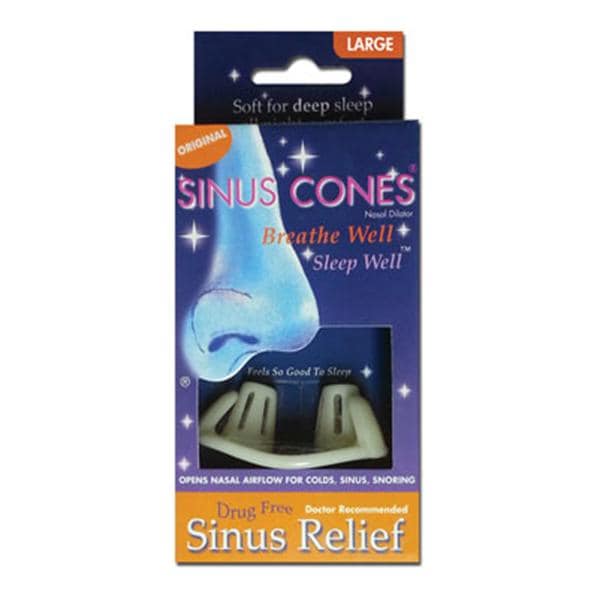 MaxAir Sinus Cones 890745000034 AntiSnoring Airway Relief Henry