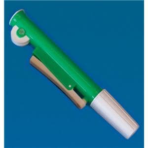 Quick Release Pipette Filler 10mL Non-Graduated Green 1/EA