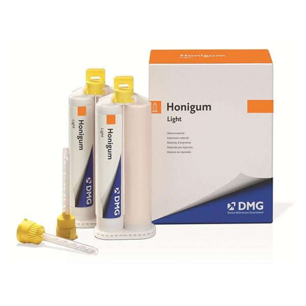 Honigum Automix VPS Impression Material, Cartridge Pack, Light Body, Regular Set, 50 ml, Honey, 2/Pk, 999831 thumbnail 7