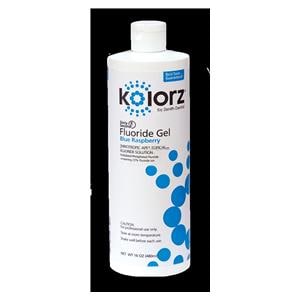 Kolorz Fluoride Gel 1.23% APF Blue Raspberry Ea