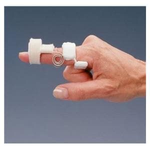 Rolyan Sof-Stretch Long Coil Extension Set Splint Finger Size Large