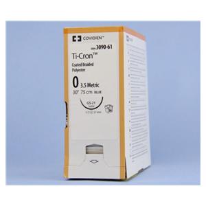 Ti-Cron Surgidac Suture 0 30" Polyester Braid GS-21 Green 36/Ca