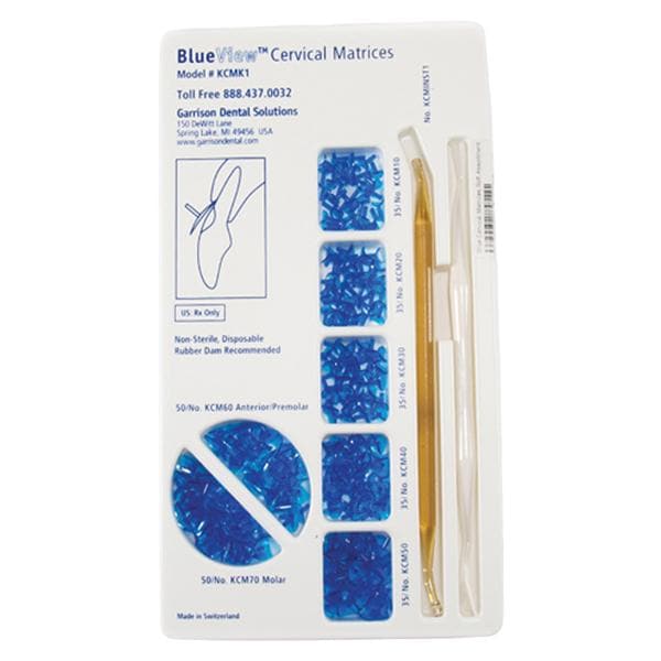 BlueView KCMK1 Cervical Matrix System Henry Schein Dental