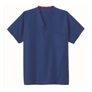 Essentials Scrub Tunic V-Neck 1 Pocket X-Large Navy Unisex EA