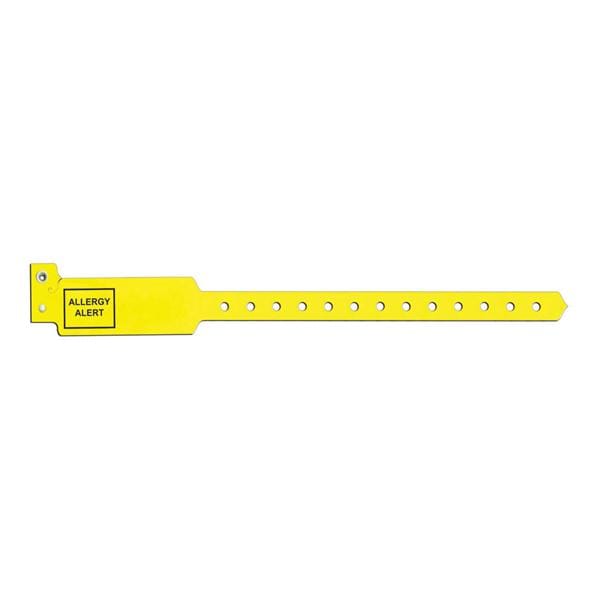 Sentry SuperBand Alert Wristband Polyester Yellow Adult / Pediatric 250/BX