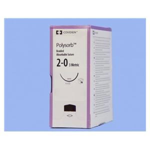 Polysorb Suture 2-0 30" Polyester Braid GS-22 Violet 36/Ca