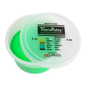 CanDo Theraputty Exercise Putty Green Ea