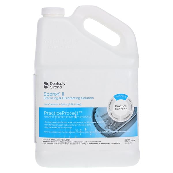 Sporox II 75156 Sterilizing & Disinfecting Solution Henry Schein Dental