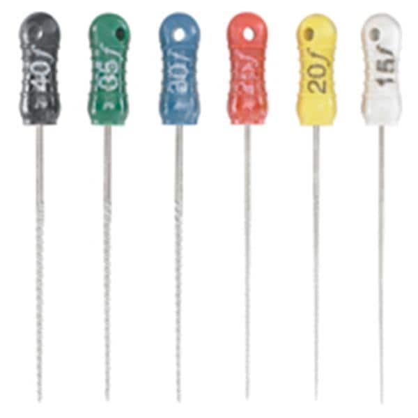 Flex-R-Files Flex File Size 8 21 mm Stainless Steel Grey 6/Pk