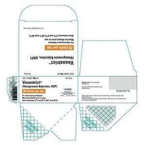 Vasostrict Injection 20U/mL SDV 1mL 25/Package