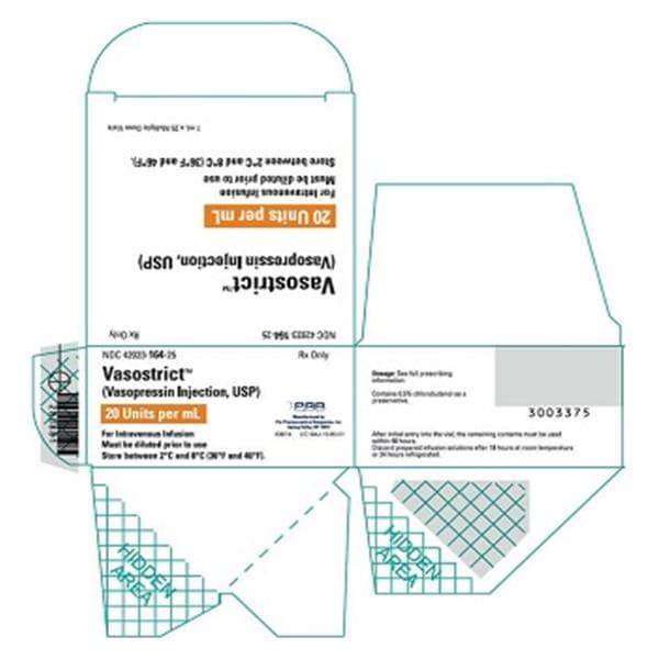 Vasostrict Injection 20U/mL SDV 1mL 25/Package