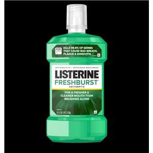 Listerine Mouthwash 1.5 Liter Fresh Burst 6/Ca
