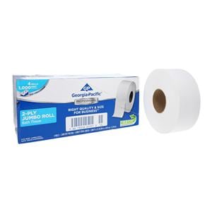 Jumbo Junior Toilet Tissue White 2 Ply 4/Ca