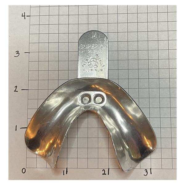 Edentulous Impression Tray Medium Lower Ea
