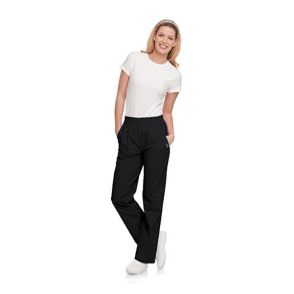 Scrub Pant 4 Pockets Small Black Womens Ea