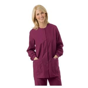 Warm-Up Jacket 4 Pockets Medium Wine Womens Ea