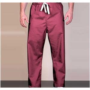 Scrub Pant 1 Pocket Small Cranberry Unisex Ea