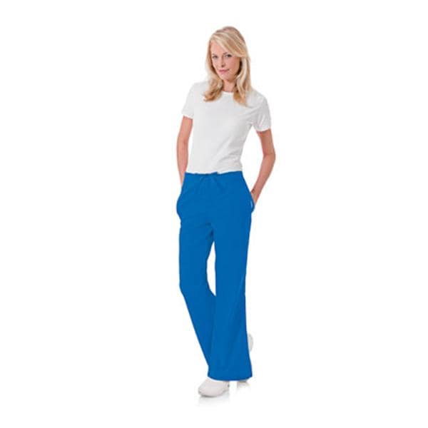 Scrub Pant 5 Pockets 2X Large Royal Blue Womens Ea