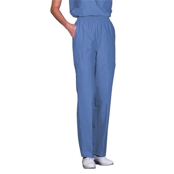 Scrub Pant 2 Pockets Medium Ceil Blue Womens Ea