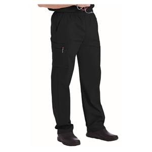 Scrub Pant 5 Pockets X-Large Black Mens Ea