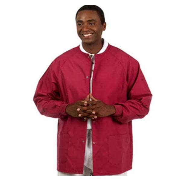 Warm-Up Jacket Small Cranberry Unisex Ea