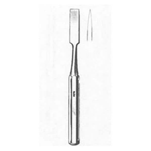 Hibbs Osteotome Straight Stainless Steel Autoclavable Reusable Ea