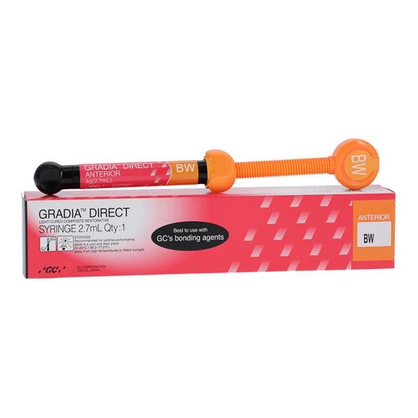 Gradia Direct Universal Composite BW (Bleach White) Universal 2.7 mL Syr Rfl Kt thumbnail 6