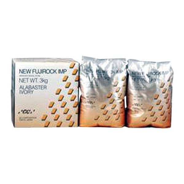 New FUJIROCK IMP Die Stone Hard Type IV Alabaster Ivory 3kg/Ea
