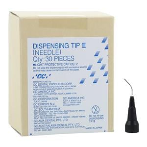 G-aenial Needle Dispensing Tips III Black 22 Gauge 30/Pk