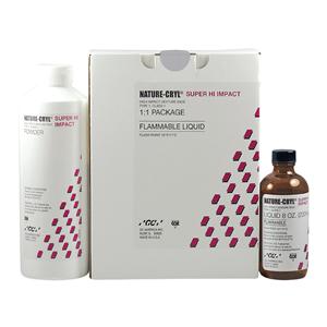 Nature-Cryl Denture Resin Super HI Impact Heat Cure Heavy 25Lb