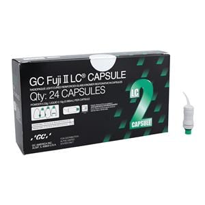 GC Fuji II LC Glass Ionomer Capsule Light Assorted Refill Package 24/Bx