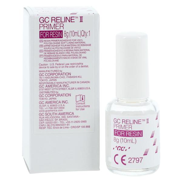 GC Reline II Soft Liner Primer for Resin 10 ml 10mL