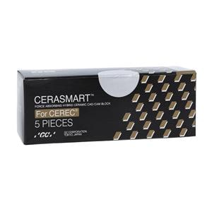 CERASMART LT Milling Blocks Low Translucency 14L A3.5 For CEREC 5/Pk