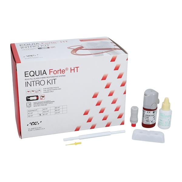 Equia Forte HT Glass Ionomer Capsule A2 Introductory Kit Ea