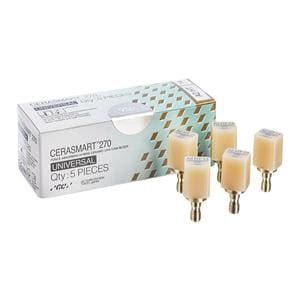 CERASMART 270 HT Milling Blocks High Translucency 12 A1 For Universal 5/Bx
