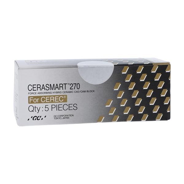CERASMART 270 LT Milling Blocks Low Translucency 14L A2 For CEREC 5/Bx