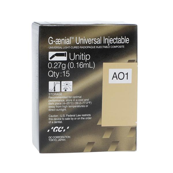 G-aenial Universal Injectable Universal Composite AO1 Unitip Refill 15/Pk thumbnail 2