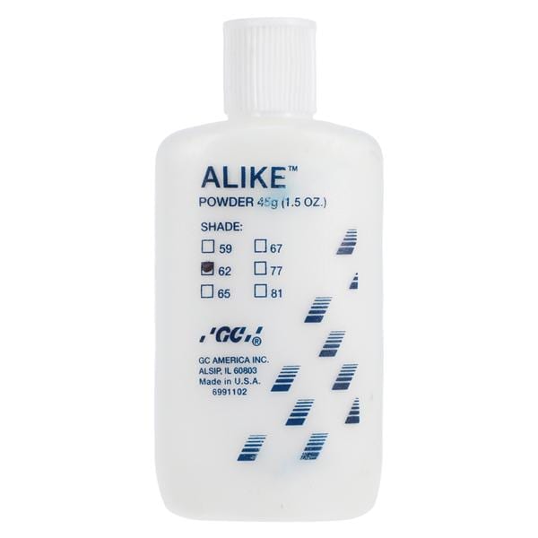 Alike Temporary Crown & Bridge Material, Powder Refill, # 62, 45 g, A1, 1/Pk, 340512 thumbnail 6