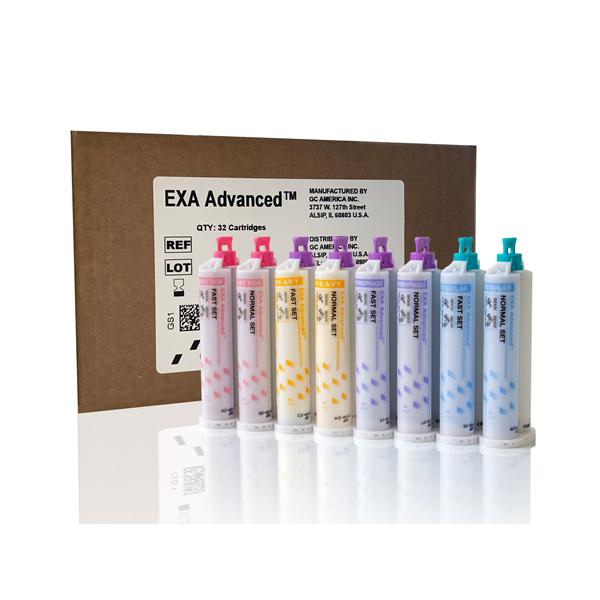 EXA ADVANCED Impression Material Cartridge Fst Set 48 mL Regular Bulk Pack 32/Pk thumbnail 7
