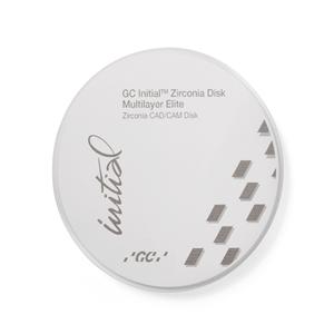 Initial Multilayer Elite Zirconia Disc A1 98.5x16mm Ea