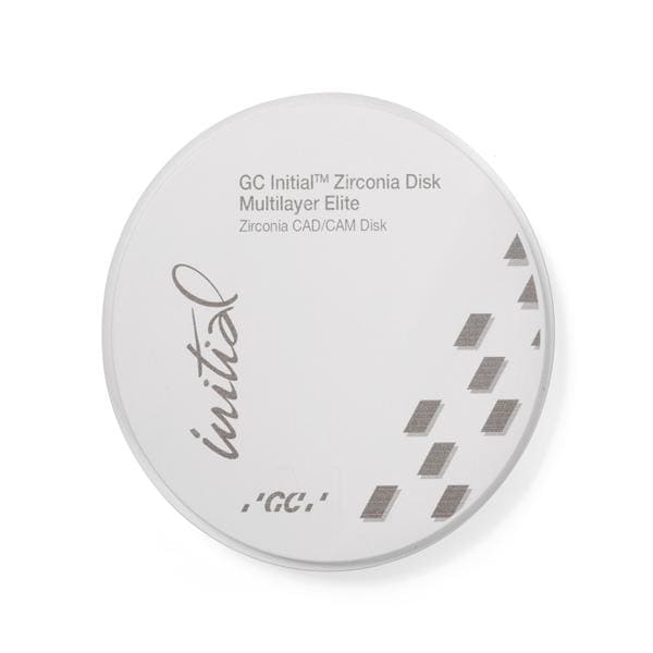 Initial Multilayer Elite Zirconia Disc C1 98.5x16mm Ea
