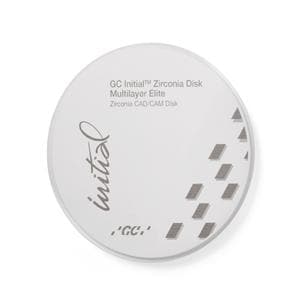 Initial Multilayer Elite Zirconia Disc B3 98.5x20mm Ea