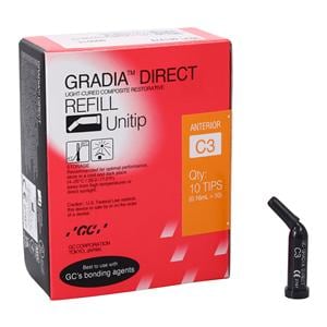 Gradia Direct Universal Composite C3 Unitip Refill 10/Bx