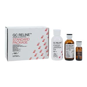 GC Reline Reline Material Hard Self Cure Powder/Liquid 5 Minutes Ea